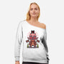 Praise The Lamb-Womens-Off Shoulder-Sweatshirt-Alundrart