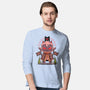 Praise The Lamb-Mens-Long Sleeved-Tee-Alundrart