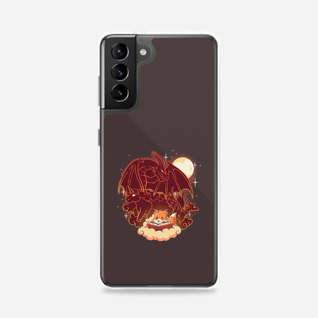 Fox Fantasy Book-Samsung-Snap-Phone Case-koalastudio