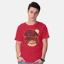 Fox Fantasy Book-Mens-Basic-Tee-koalastudio