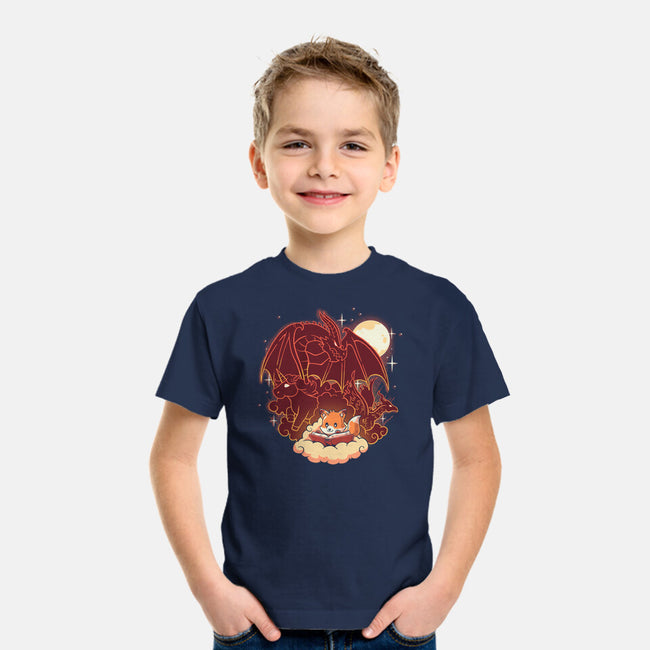 Fox Fantasy Book-Youth-Basic-Tee-koalastudio