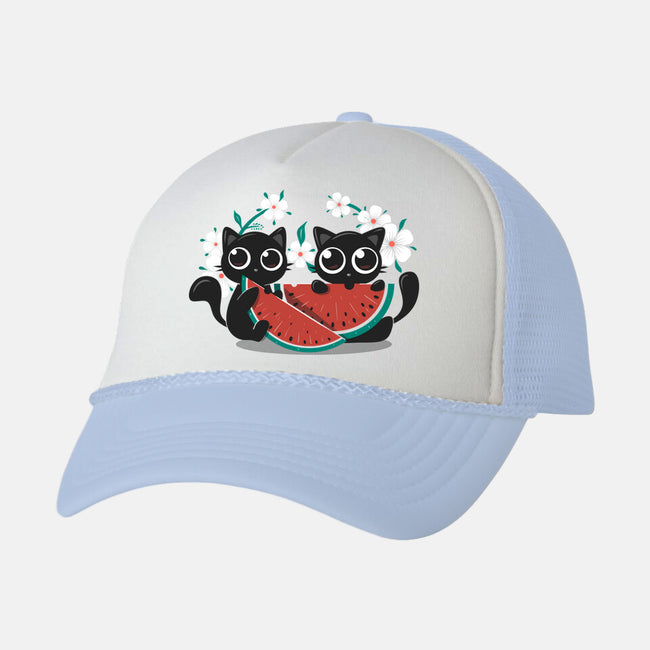 Meowlons-Unisex-Trucker-Hat-erion_designs