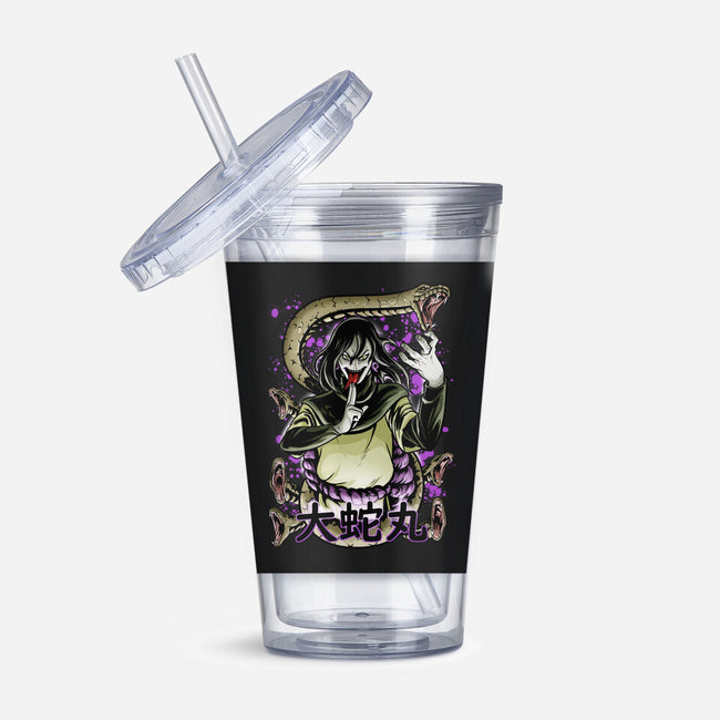 Ninja Snake-None-Acrylic Tumbler-Drinkware-Conjura Geek