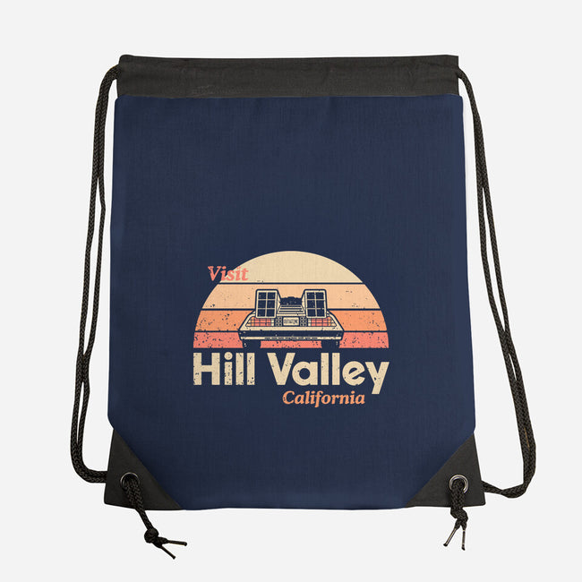 Hill Valley-None-Drawstring-Bag-retrodivision