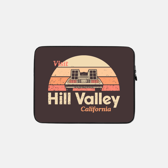 Hill Valley-None-Zippered-Laptop Sleeve-retrodivision