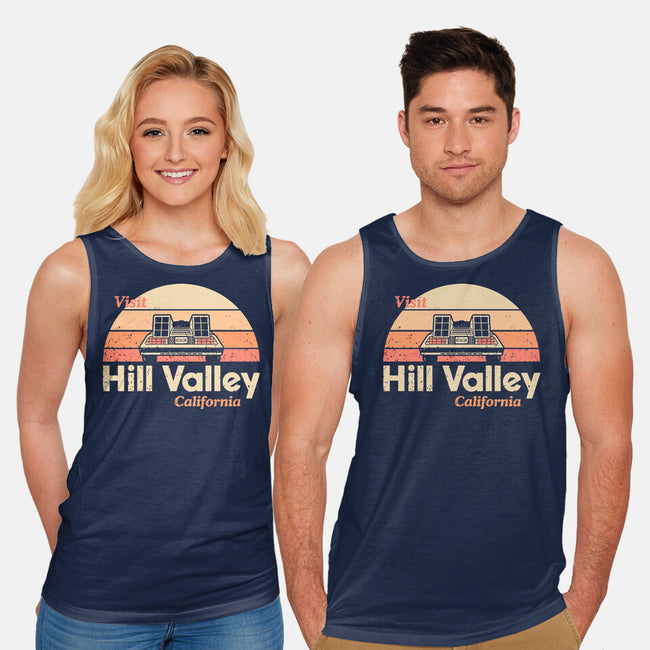 Hill Valley-Unisex-Basic-Tank-retrodivision