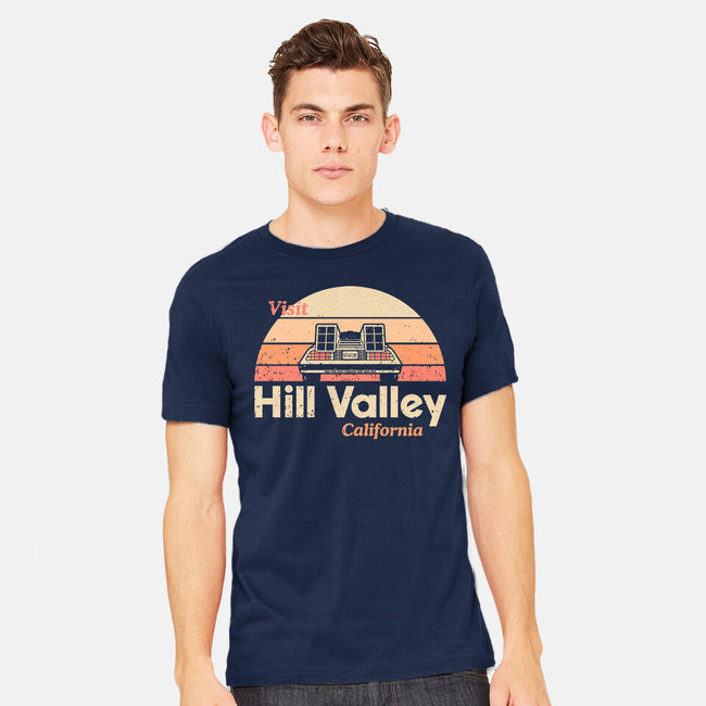 Hill Valley-Mens-Heavyweight-Tee-retrodivision