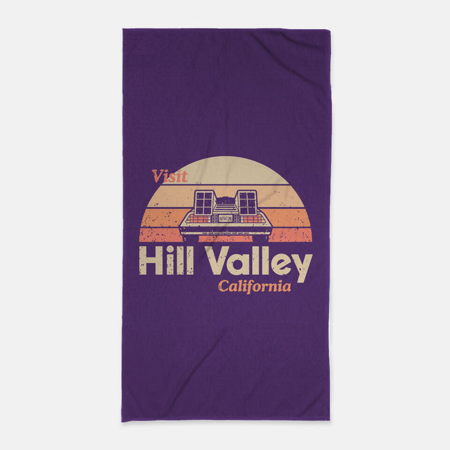 Hill Valley-None-Beach-Towel-retrodivision