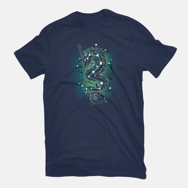 Dragon Constellation-Womens-Fitted-Tee-Vallina84