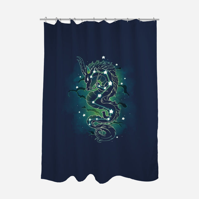 Dragon Constellation-None-Polyester-Shower Curtain-Vallina84