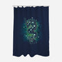 Dragon Constellation-None-Polyester-Shower Curtain-Vallina84