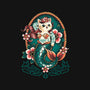 Mermaid Cat Tattoo-None-Removable Cover w Insert-Throw Pillow-NemiMakeit