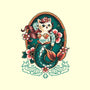 Mermaid Cat Tattoo-None-Adjustable Tote-Bag-NemiMakeit