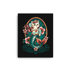 Mermaid Cat Tattoo
