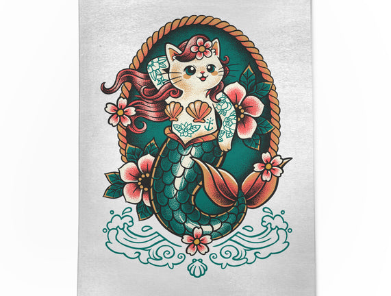 Mermaid Cat Tattoo