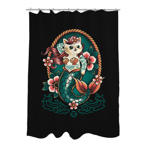 Mermaid Cat Tattoo
