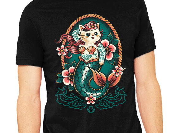 Mermaid Cat Tattoo