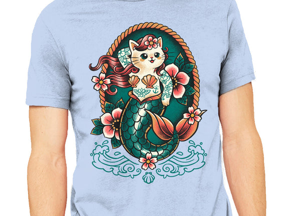 Mermaid Cat Tattoo