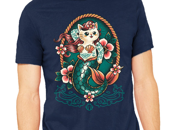 Mermaid Cat Tattoo