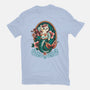 Mermaid Cat Tattoo-Mens-Heavyweight-Tee-NemiMakeit