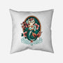 Mermaid Cat Tattoo-None-Removable Cover w Insert-Throw Pillow-NemiMakeit