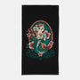 Mermaid Cat Tattoo-None-Beach-Towel-NemiMakeit