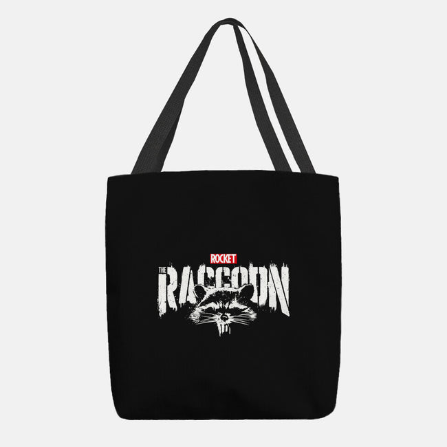 Raccoonisher-None-Basic Tote-Bag-teesgeex