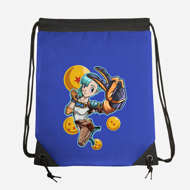 Genius Woman-None-Drawstring-Bag-nickzzarto