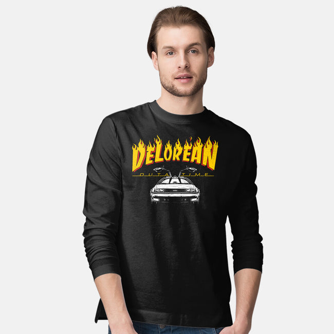 Back To Flames-Mens-Long Sleeved-Tee-Getsousa!