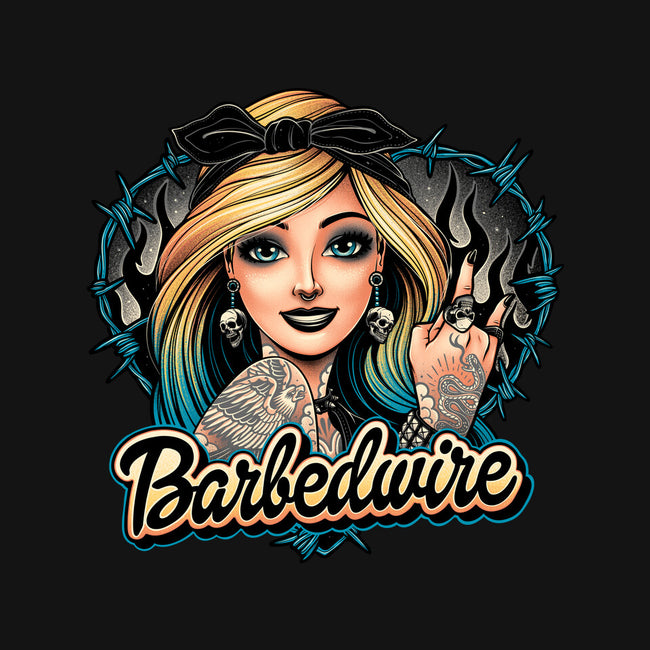 Hello Barbedwire-Womens-Basic-Tee-momma_gorilla