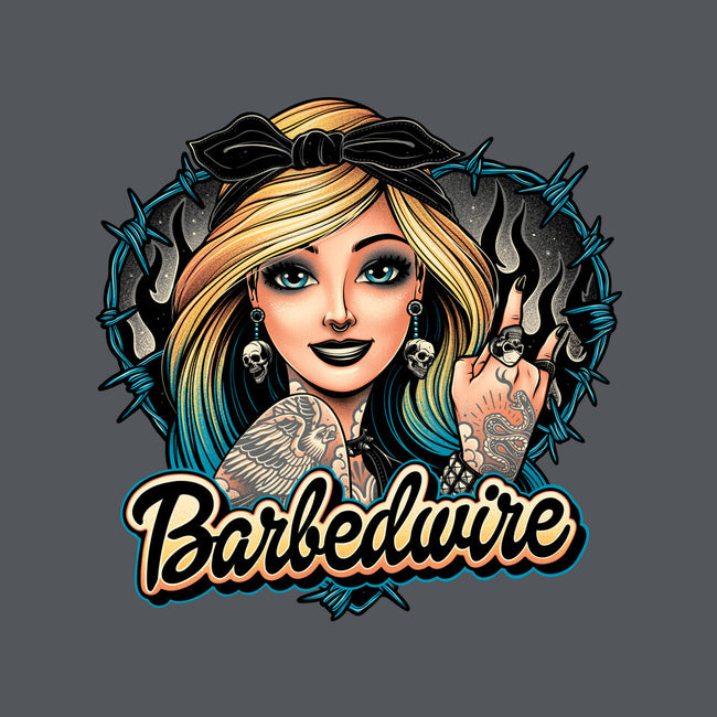 Hello Barbedwire-Womens-Basic-Tee-momma_gorilla
