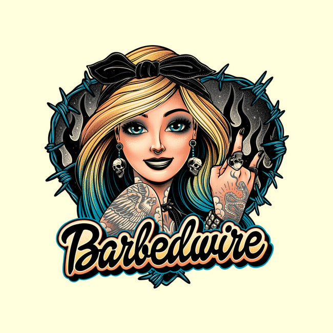 Hello Barbedwire-None-Removable Cover w Insert-Throw Pillow-momma_gorilla