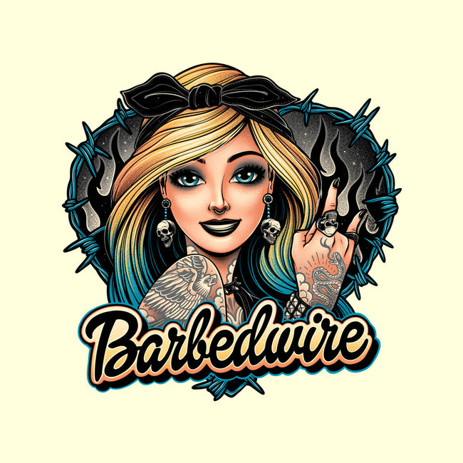 Hello Barbedwire-None-Glossy-Sticker-momma_gorilla