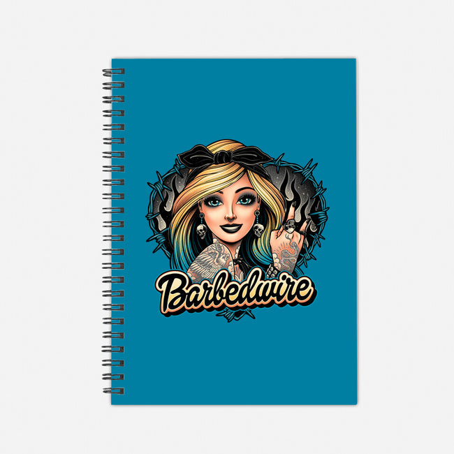 Hello Barbedwire-None-Dot Grid-Notebook-momma_gorilla