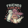 Galaxy Friends-Womens-Off Shoulder-Sweatshirt-tobefonseca
