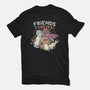 Galaxy Friends-Womens-Basic-Tee-tobefonseca