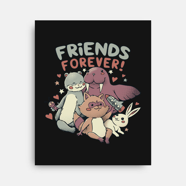 Galaxy Friends-None-Stretched-Canvas-tobefonseca