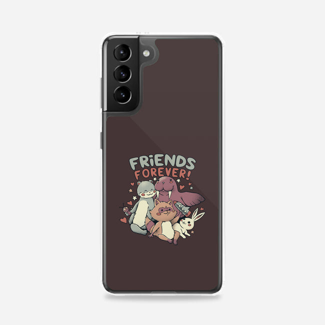 Galaxy Friends-Samsung-Snap-Phone Case-tobefonseca