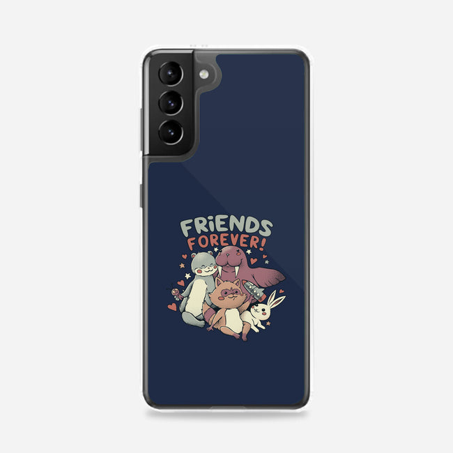 Galaxy Friends-Samsung-Snap-Phone Case-tobefonseca