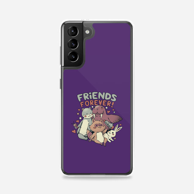 Galaxy Friends-Samsung-Snap-Phone Case-tobefonseca