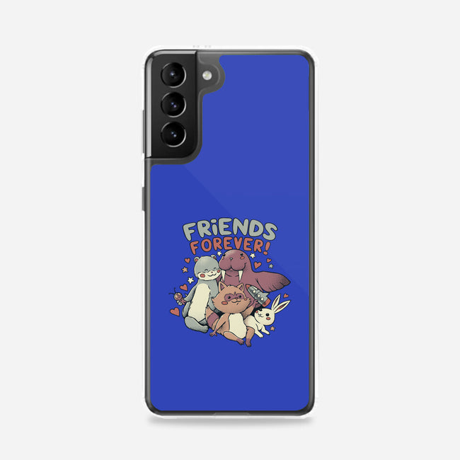 Galaxy Friends-Samsung-Snap-Phone Case-tobefonseca