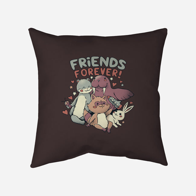 Galaxy Friends-None-Removable Cover w Insert-Throw Pillow-tobefonseca
