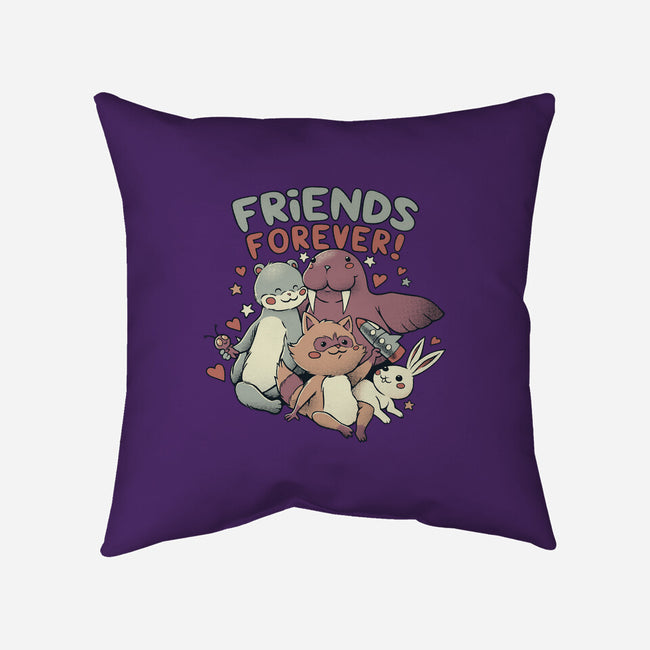 Galaxy Friends-None-Removable Cover w Insert-Throw Pillow-tobefonseca