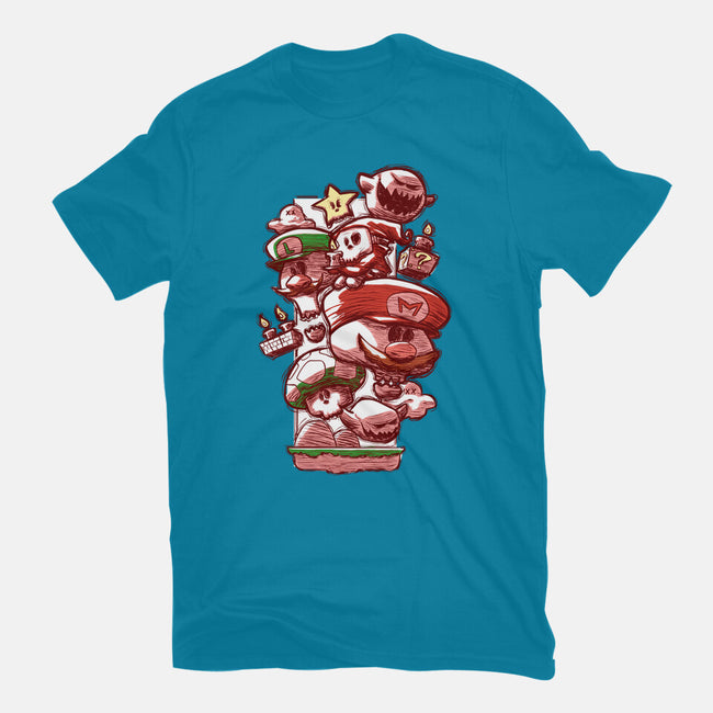 Skull Bros-Mens-Heavyweight-Tee-Ca Mask