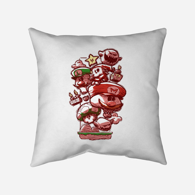 Skull Bros-None-Removable Cover w Insert-Throw Pillow-Ca Mask
