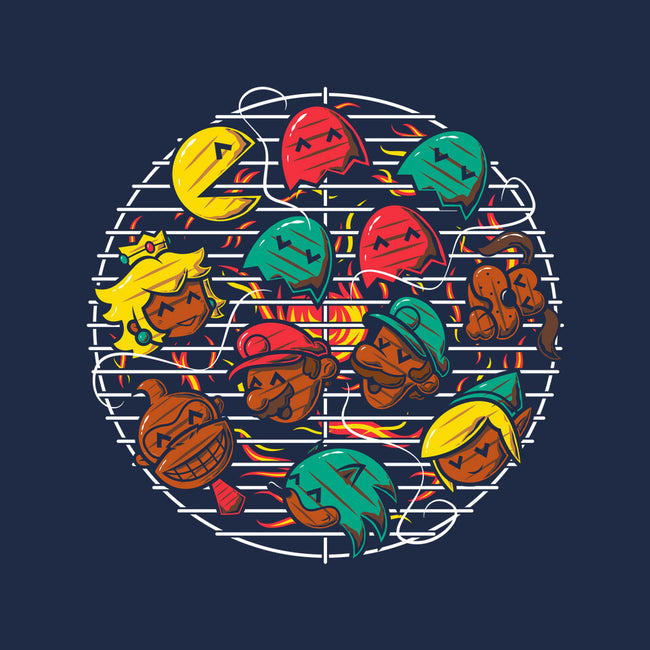 Retro Gamer's Grill-Unisex-Crew Neck-Sweatshirt-krisren28