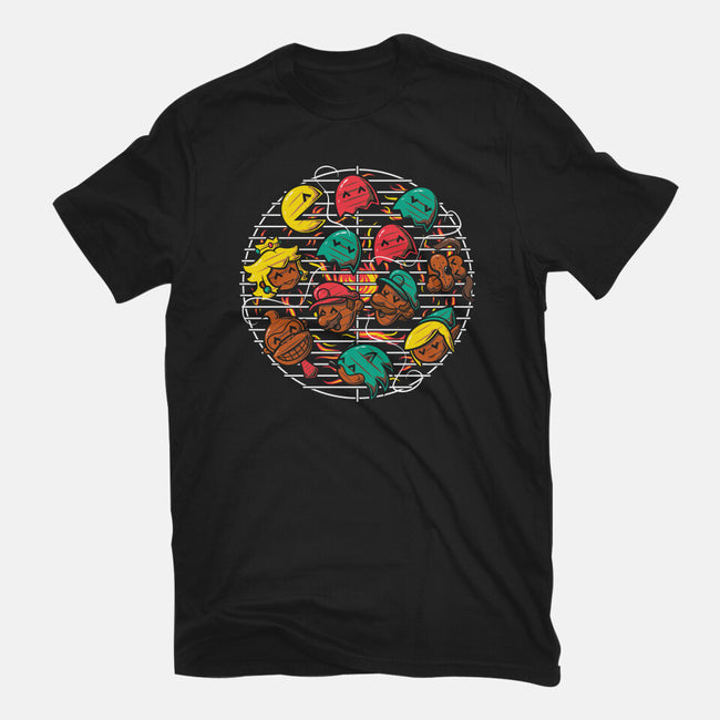 Retro Gamer's Grill-Mens-Heavyweight-Tee-krisren28