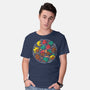 Retro Gamer's Grill-Mens-Basic-Tee-krisren28