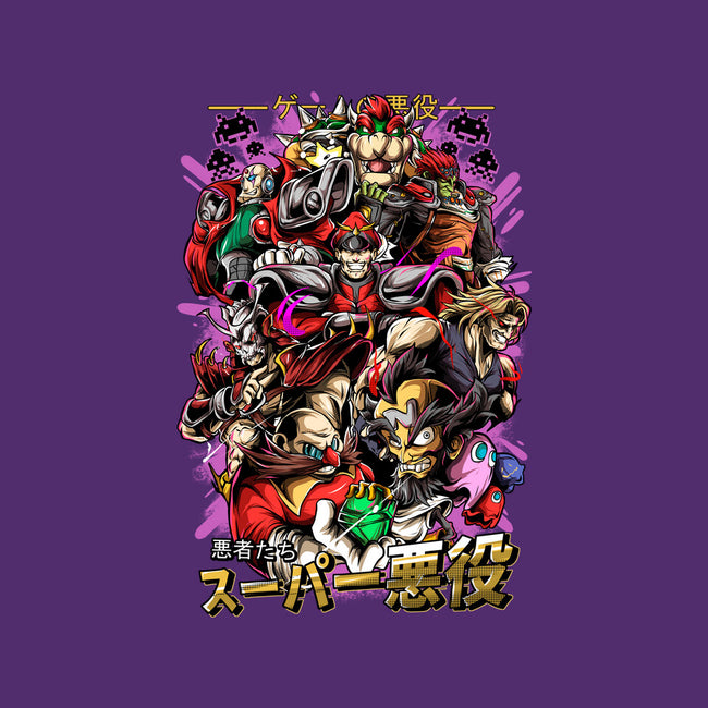 Retro Villains-Womens-Basic-Tee-Conjura Geek