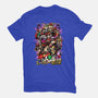 Retro Villains-Womens-Basic-Tee-Conjura Geek